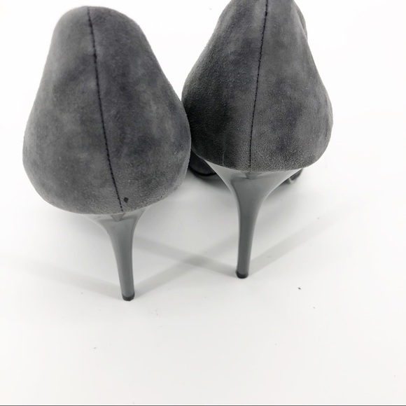 Steve Madden Varcityy' Pointy Toe Pump 8.5 Grey - Picture 7 of 8